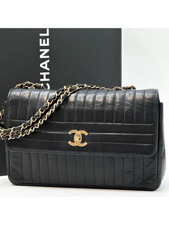 Chanel Handbags - Chanel Mademoiselle Quilted Chain Shoulder Bag Vintage